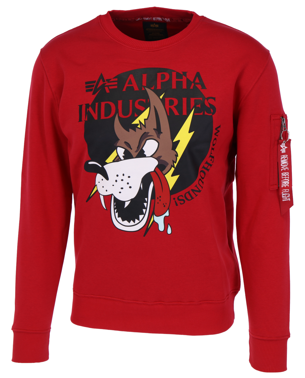 ALPHA INDUSTRIES WOLFHOUNDS SWEATER Herren Sweatshirt